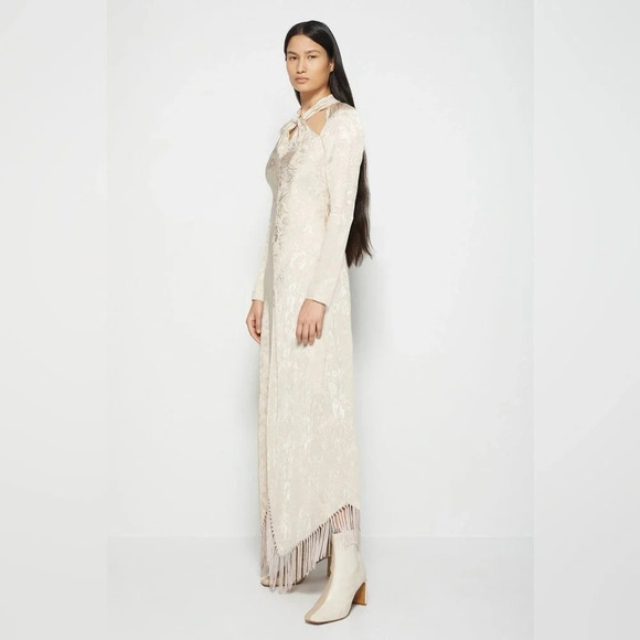 NWT Jonathan Simkhai Madelyn
Fringed Dress - Picture 2 of 16